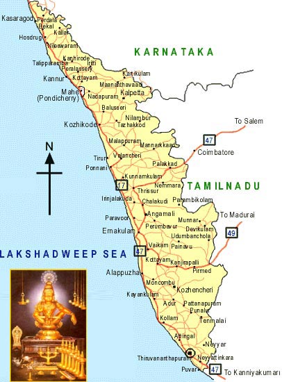 Kerala Map